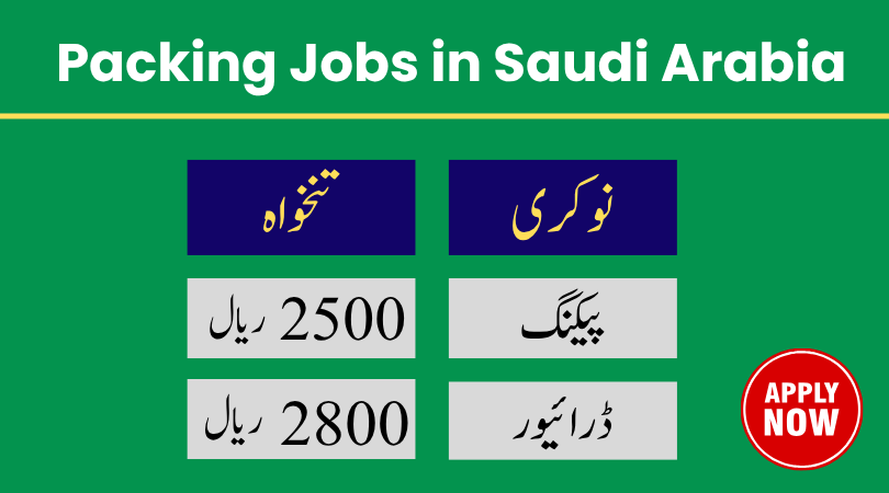 Packing Jobs in Saudi Arabia with Visa Sponsorship 2026 – Apply Now