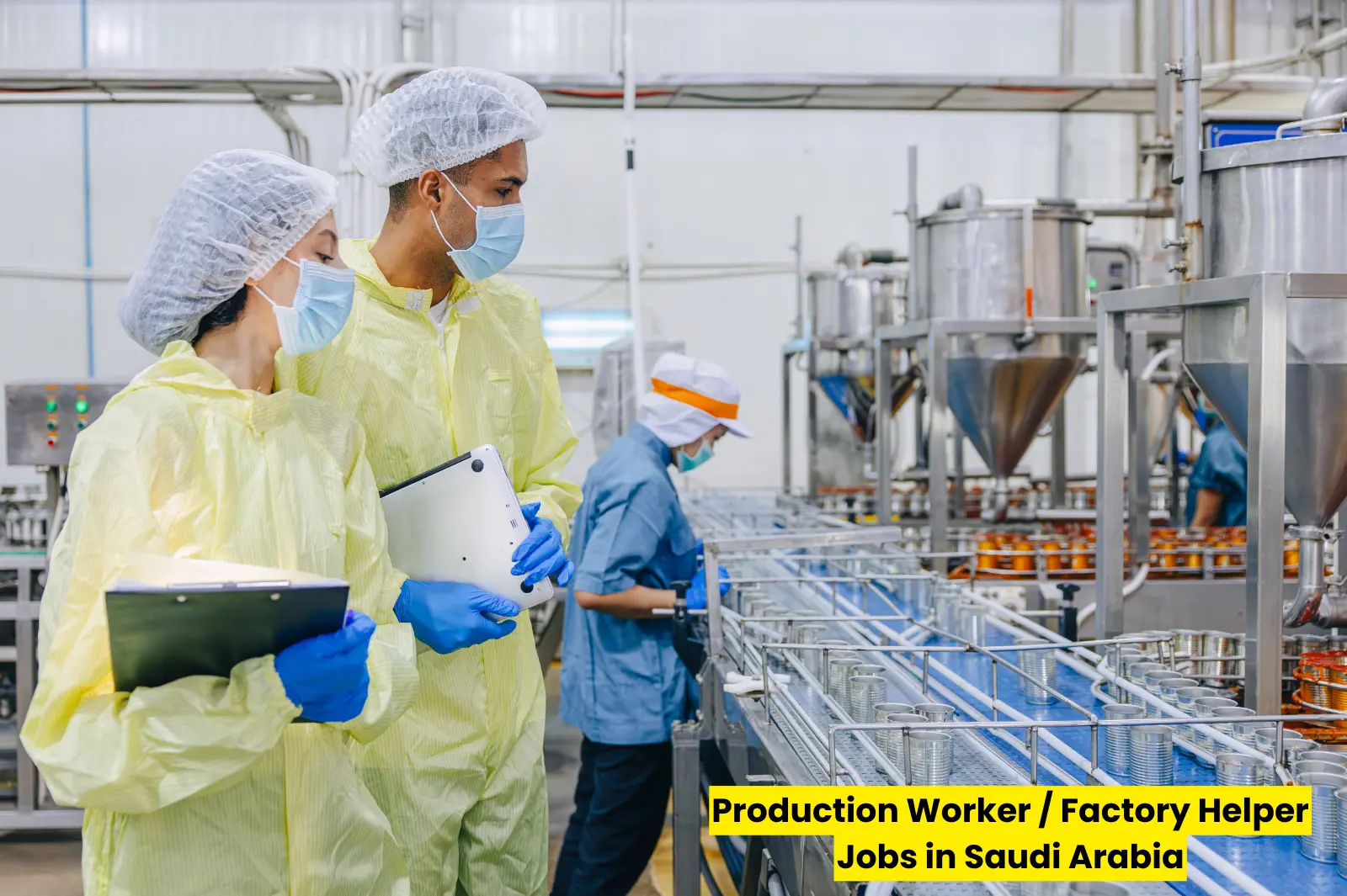 Production Worker Factory Helper Jobs in Saudi Arabia