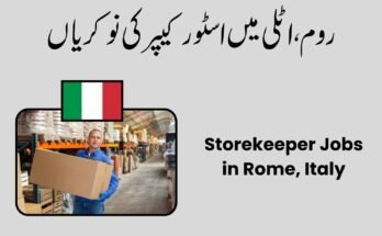 Storekeeper Jobs in Rome, Italy