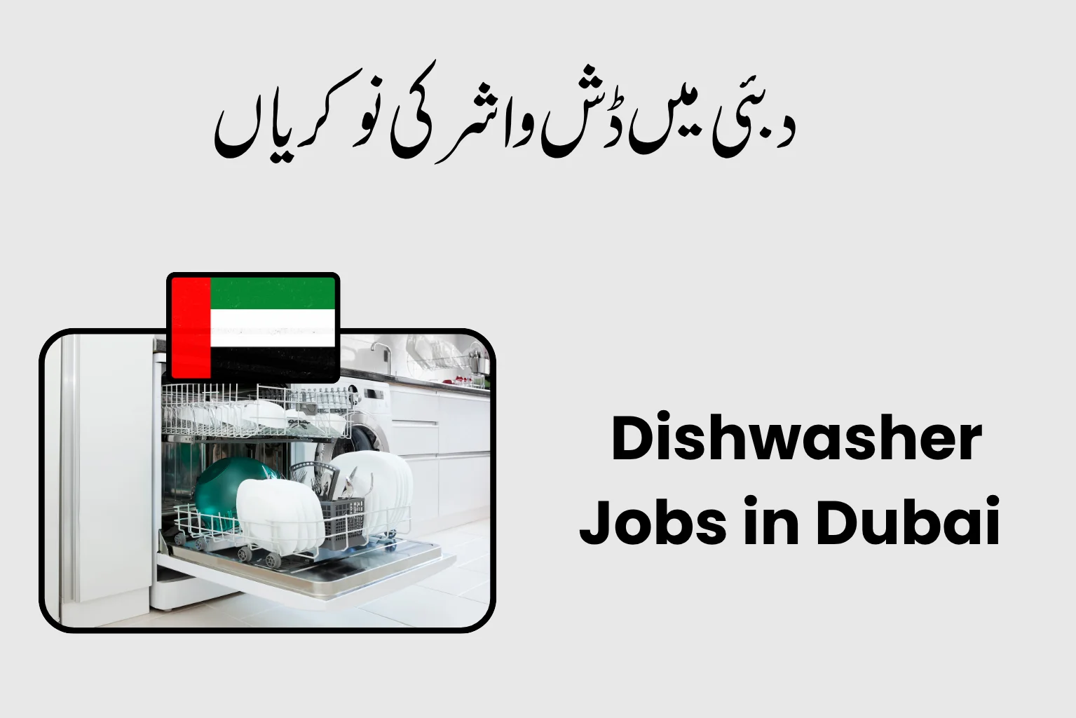 Dishwasher Jobs in Dubai 2026