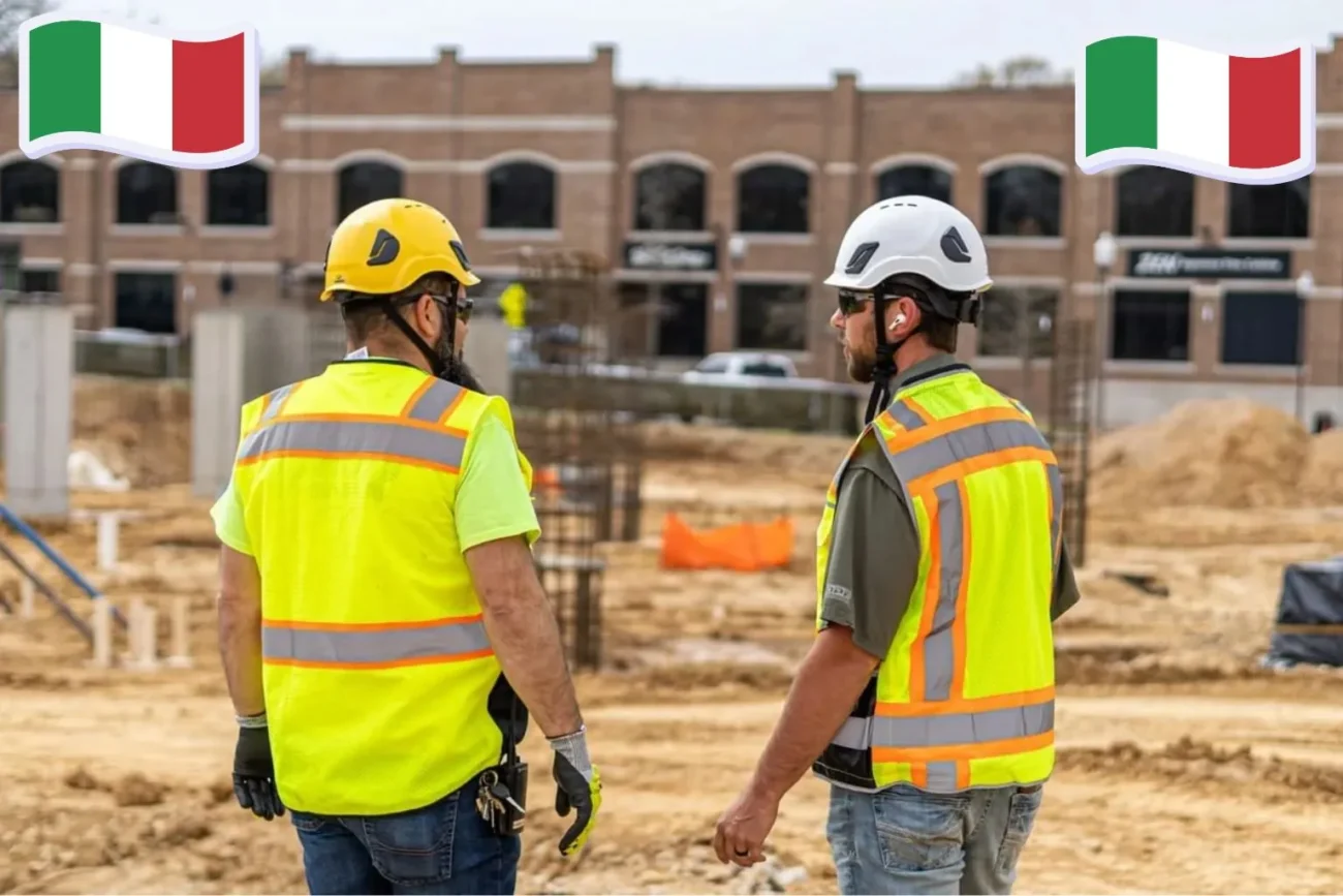 Construction Worker Jobs in Italy